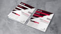 do a clean bifold or trifold brochure design