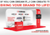 create a tradeshow booth pop up backdrop banner table cover to get more leads