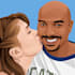 draw couple romantic potrait illustration for valentine gift
