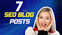 write and publish blog posts for your website monthly