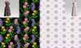 design seamless pattern or repeated pattern, floral pattern, textile pattern