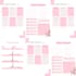 design high quality minimal printable planner pages