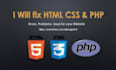 design html ,css bootstrap,php,,javascript website