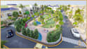 design backyard patio landscape garden pool 2d 3d deck drawing