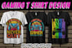 create a gaming t shirt design