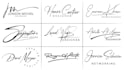 do elegant handmade calligraphy script cursive handwriting luxury signature logo