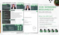 create job winning resume with a clean, modern and professional layout