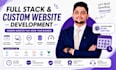 do scalable custom website development as a full stack web developer