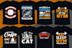 create a custom t shirt design and bulk t shirts design
