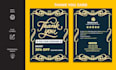 design professional amazon thank you card, package insert
