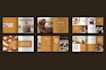 design recipe book, catalog with modern and fresh look