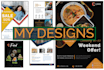 do social media post design