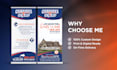 design a roll up banner, retractable banner, and pull up signage