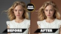 high end corporate and editorial portrait retouching, hand crafted results