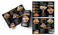 design restaurant food menu flyer and brochure