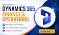 develop d365 finance operations workflows and custom features