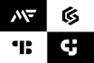 design professional creative monogram logo