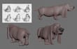 create 3d modeling character for any purpose