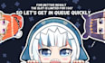 draw anime chibi emote peeking in 24 hours