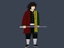 make pixel art character with animation