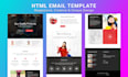 design responsive HTML email template