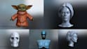 do 3d modeling,sculpting for 3d printing