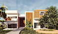 do exterior architecture visualization by sketchup 3d and lumion render