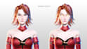 make a female character for videogames