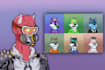 create your nft with an amazing mutant style and generation 1k 10k collection