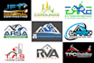 create home repair, roofing, painting, construction, handyman logo