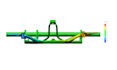 perform structural fea and engineering simulation with full technical report