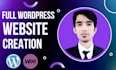 design redesign or clone wordpress website or blog superfast