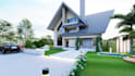 design landscape, terrace, backyard, pool and patio