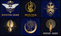 create a logo, mystical, spiritual, mandala, sacred geometry