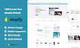 do shopify store design, shopify website and theme customize