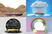 render 3d background stand, podium, pedestal