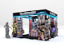 do exhibition stall,trade booth,stand and kiosk design