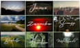 photographer logo boho hand made digital signature
