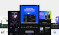 do figma UI UX design for websites and landing page