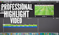 create monetizable football soocer video for youtube in high quality
