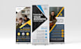 design modern roll up, x stand and retractable banner