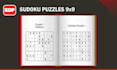 create a unique sudoku puzzles book interior for amazon KDP