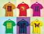 create eye catchy t shirt design with african patterns
