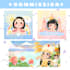 draw you into cute cartoon portrait