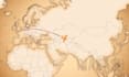 do travel map animation with icon, text and music