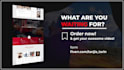create the best unique website promo and presentation video