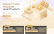 create professional customized blockchain based investment websites