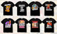 design custom streetwear t shirt for merch or brans