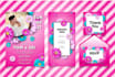 do party invitations, christmas cards, and wedding invitation card design