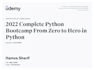 be your python developer